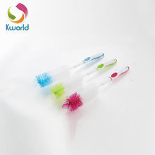 Kworld Plastic Easy Cleaning Small Baby Bottle Brush 3397