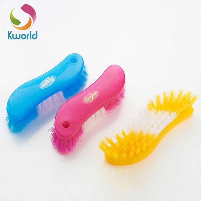 Kworld New Design Colorful Small Scrub Clothes Brushes 8381