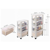 Kworld High Quality Plastic Storage Drawer Cabinet 7250