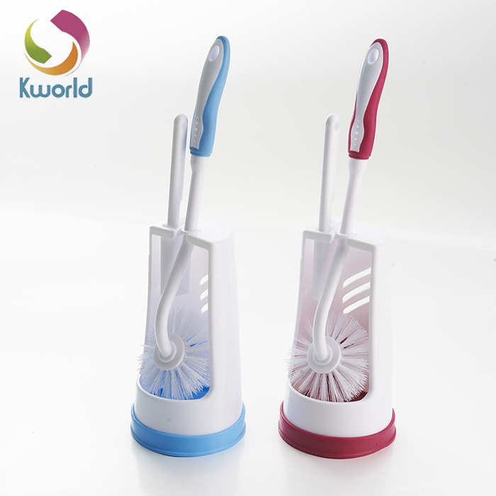 Kworld Soft Material Easy Cleaning Plastic Toilet Brushes 1221